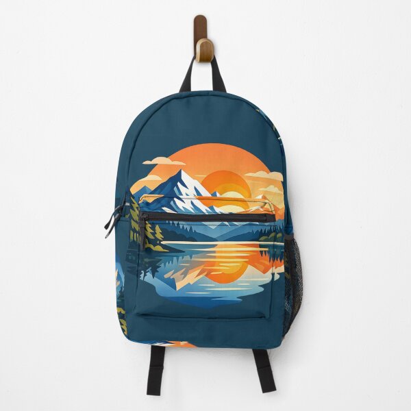 Item preview, Mountain Sunset Lake designed and sold by Ambroa Stuff.