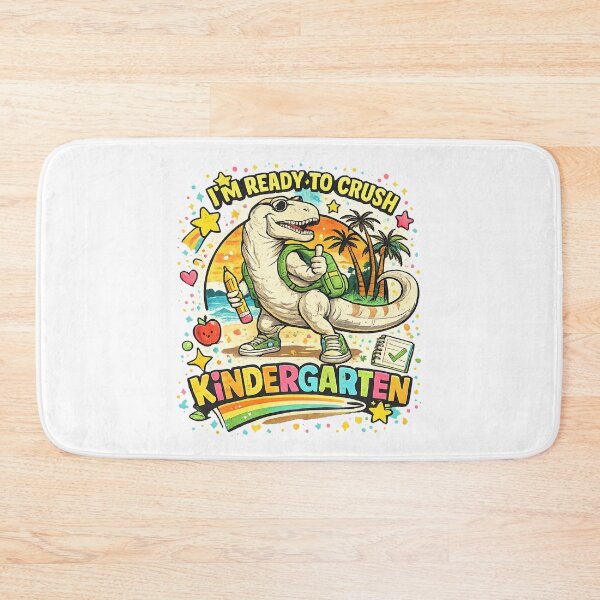 Item preview, I'm Ready To Crush kindergarten Funny Dinosaur Back To School Gifts designed and sold by QuiteOrbit.