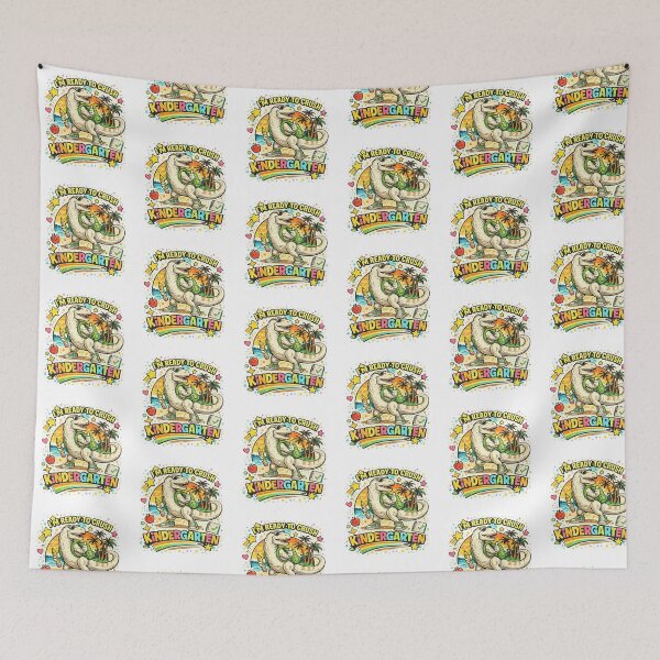 Item preview, I'm Ready To Crush kindergarten Funny Dinosaur Back To School Gifts designed and sold by QuiteOrbit.