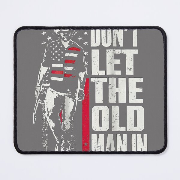 Item preview, Don't Let The Old Man in Vintage American Flag designed and sold by KristineLi.