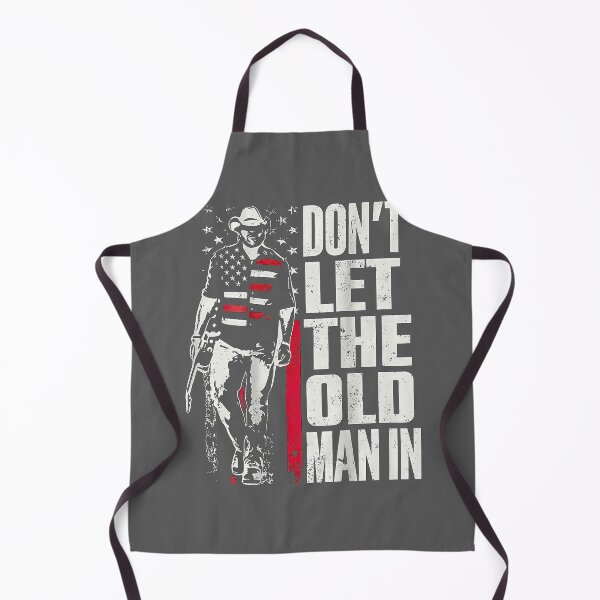 Item preview, Don't Let The Old Man in Vintage American Flag designed and sold by KristineLi.