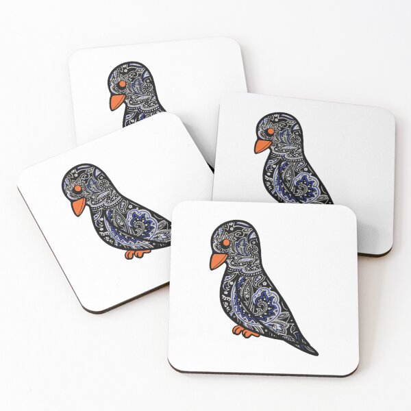 Item preview, Paisley Birdie Ornate Floral Pattern Bird Illustration designed and sold by woodnsheepee.