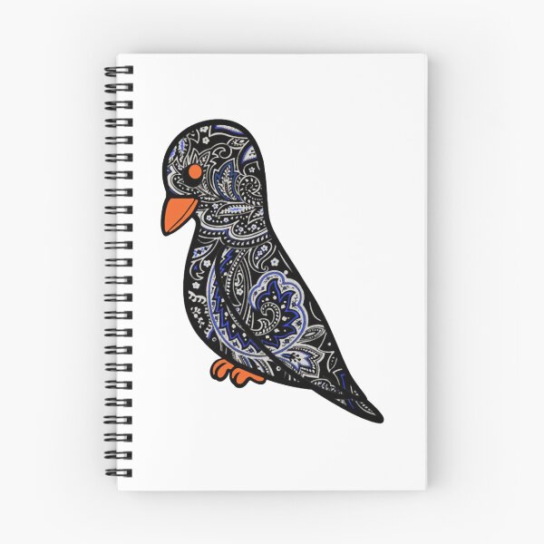 Item preview, Paisley Birdie Ornate Floral Pattern Bird Illustration designed and sold by woodnsheepee.