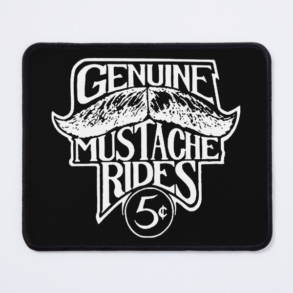Item preview, Vintage Style Mustache Rides Five Cents Typography designed and sold by anitarafziba.