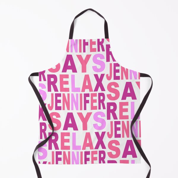 Item preview, Jennifer Says Relax Pink designed and sold by Normbot2000.