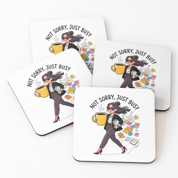 Item preview, Not Sorry, Just Busy | Funny Introvert & Hustle Quote Shirt designed and sold by Softbear Atelier.