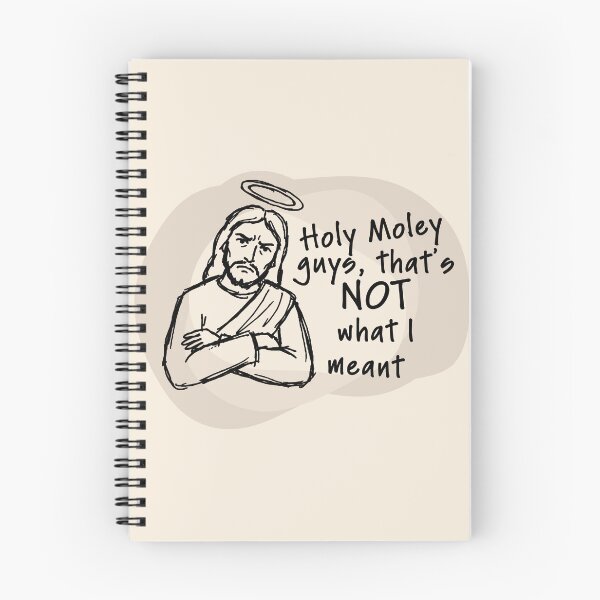 Item preview, Funny Jesus Sarcastic Phrase Doodle Drawing gray designed and sold by TackyTime.