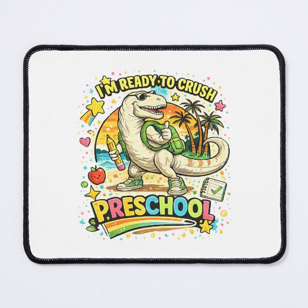 Item preview, I'm Ready To Crush Pre-k Funny Dinosaur Back To School Gift designed and sold by QuiteOrbit.