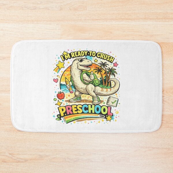 Item preview, I'm Ready To Crush Pre-k Funny Dinosaur Back To School Gift designed and sold by QuiteOrbit.