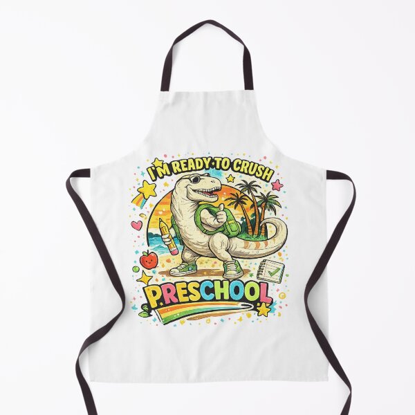 Item preview, I'm Ready To Crush Pre-k Funny Dinosaur Back To School Gift designed and sold by QuiteOrbit.