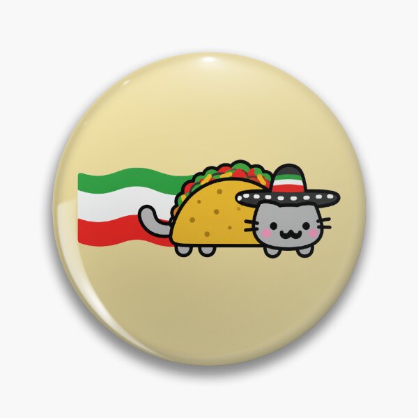 Item preview, Cute Taco Nyan Cat Mexican Meme Rainbow Cat Y2K Nostalgia designed and sold by TrxshWear.