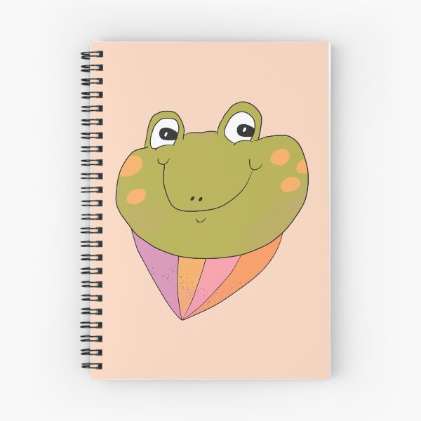 Item preview, Silly Frog Burst (Orange) designed and sold by yellowflowerhut.