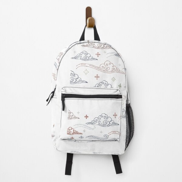 Item preview, Modern Dot Textile Cloud, Elegant Decorative Sky and Wind in Minimal Folk designed and sold by Lannanun.