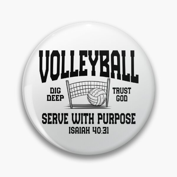 Item preview, Volleyball Serve With Purpose designed and sold by CharmiA Fox.
