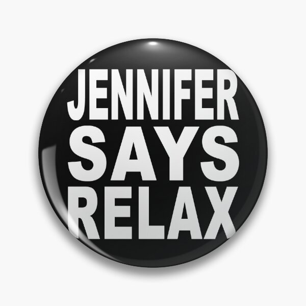 Item preview, Jennifer Says Relax White designed and sold by Normbot2000.