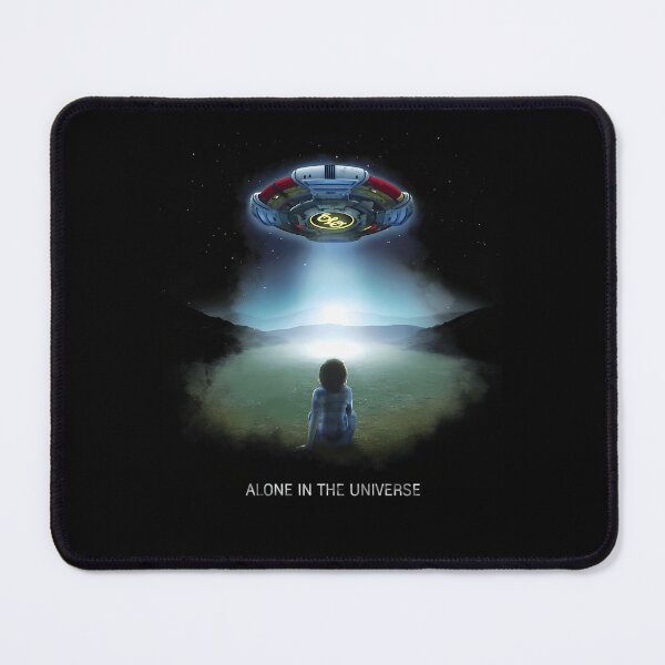 Item preview, Spaceship Beaming Down Silhouette Outer Space designed and sold by fgsfds.