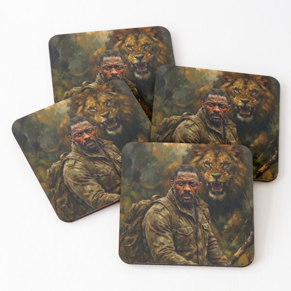 Item preview, Beast Safari Survival Fine Art Tribute designed and sold by Art's Diner.