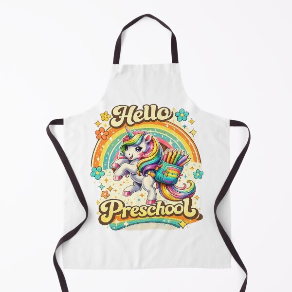 Item preview, Hello Preschool Back to School Unicorn Teacher Kids Girls designed and sold by QuiteOrbit.