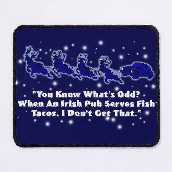 Item preview, Fish Tacos Sleigh designed and sold by Normbot2000.
