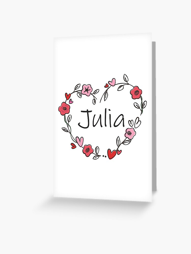 Julia MineGirl | Greeting Card