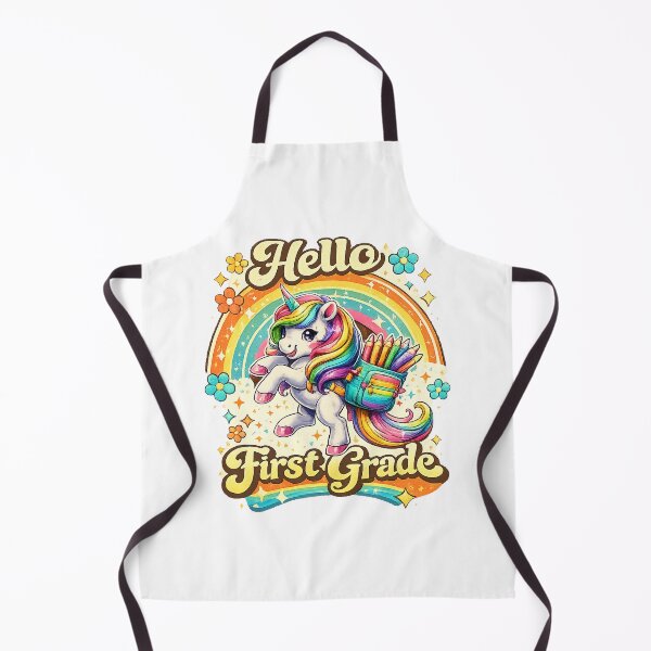 Item preview, Hello 1st Grade Back to School Unicorn Teacher Kids Girls designed and sold by QuiteOrbit.