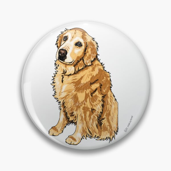 Item preview, golden retriever ellie  designed and sold by artmadebyhoney.