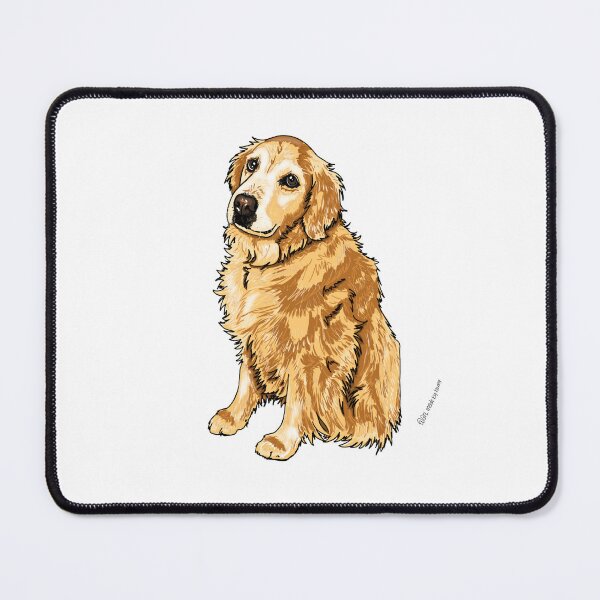 Item preview, golden retriever ellie designed and sold by artmadebyhoney.