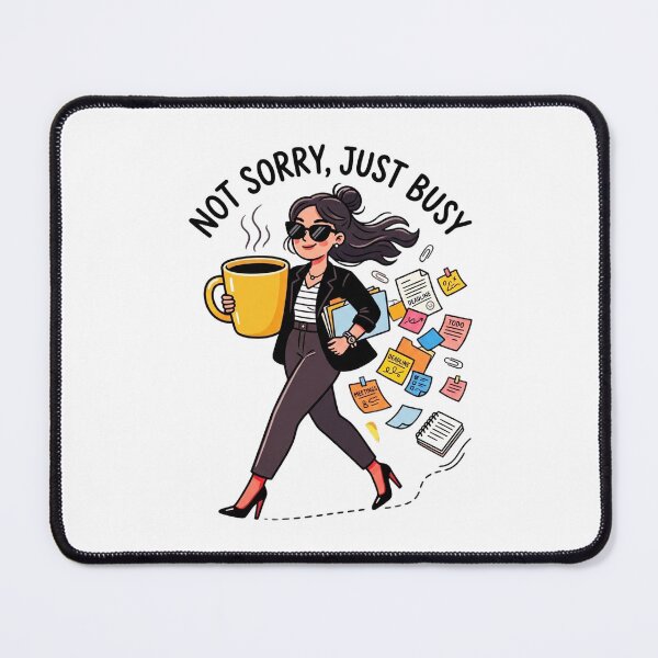 Item preview, Not Sorry, Just Busy | Funny Introvert & Hustle Quote Shirt designed and sold by Softbear Atelier.