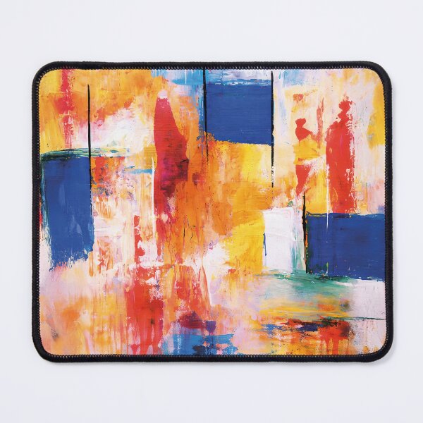 Item preview, Colorful Abstract Expressionist Painting Print designed and sold by daldadesign.