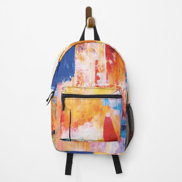 Item preview, Colorful Abstract Expressionist Painting Print designed and sold by daldadesign.