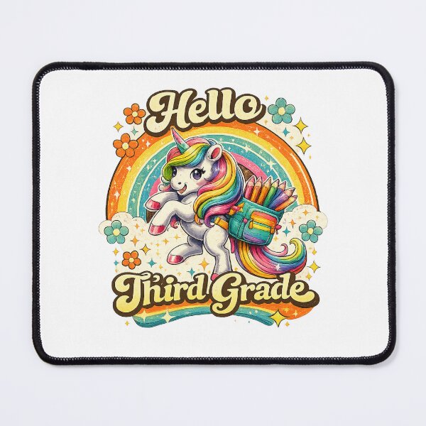 Item preview, Hello 3rd Grade Unicorn Teacher Kids Girls designed and sold by QuiteOrbit.