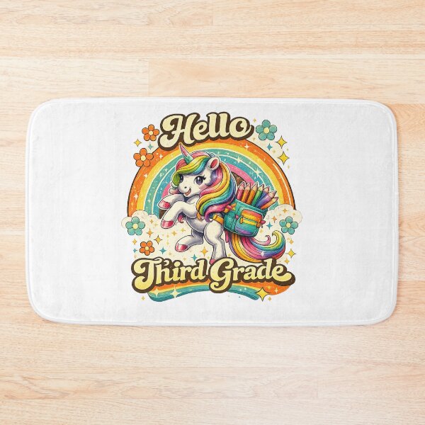 Item preview, Hello 3rd Grade Unicorn Teacher Kids Girls designed and sold by QuiteOrbit.