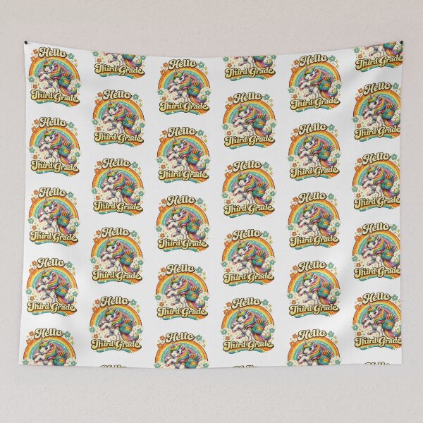Item preview, Hello 3rd Grade Unicorn Teacher Kids Girls designed and sold by QuiteOrbit.