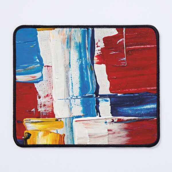 Item preview, Bold Color Block Abstract Painting Print designed and sold by daldadesign.