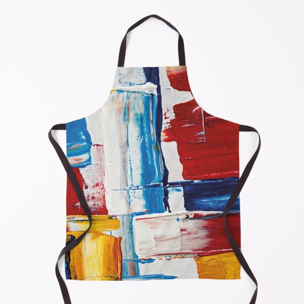Item preview, Bold Color Block Abstract Painting Print designed and sold by daldadesign.