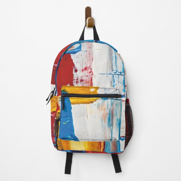 Item preview, Bold Color Block Abstract Painting Print designed and sold by daldadesign.