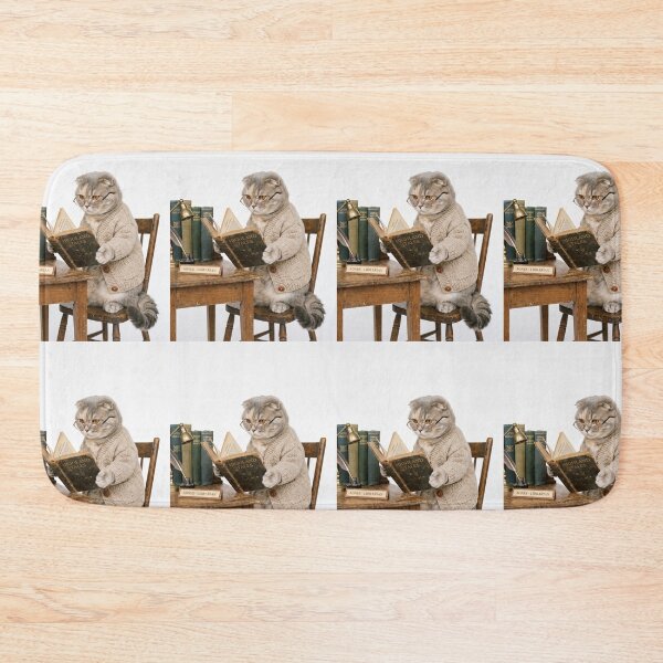 Item preview, Scottish Fold Librarian designed and sold by PictoVibe.