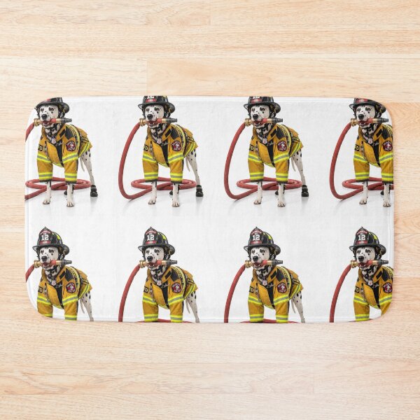 Item preview, Dalmatian Firefighter Hero designed and sold by PictoVibe.