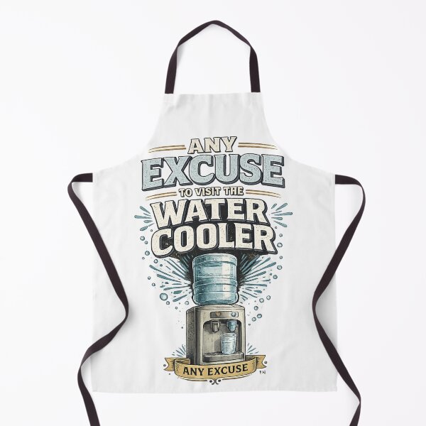 Item preview, Any Excuse to Visit the Water Cooler designed and sold by A.I. Does  Art.