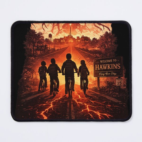 Item preview, Into the Upside Down – Minimal Retro Mystery designed and sold by AndGarciart.