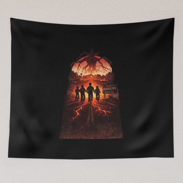 Item preview, Into the Upside Down – Minimal Retro Mystery designed and sold by AndGarciart.