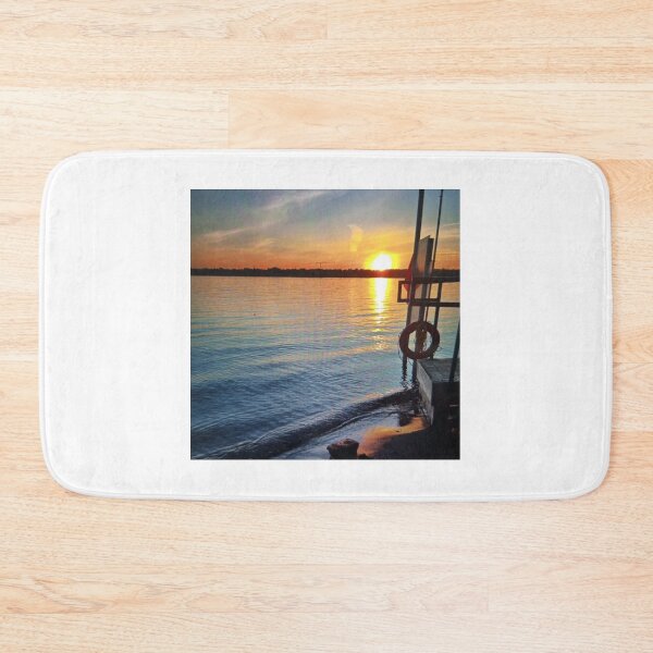 Item preview, Sunset Over Tranquil Lake designed and sold by Kristentinato.