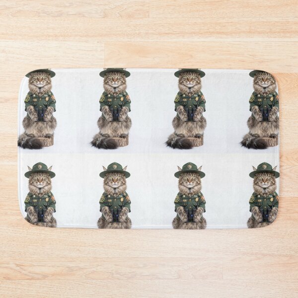 Item preview, Maine Coon Park Ranger designed and sold by PictoVibe.