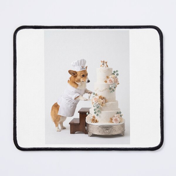 Item preview, Corgi Pastry Artist designed and sold by PictoVibe.