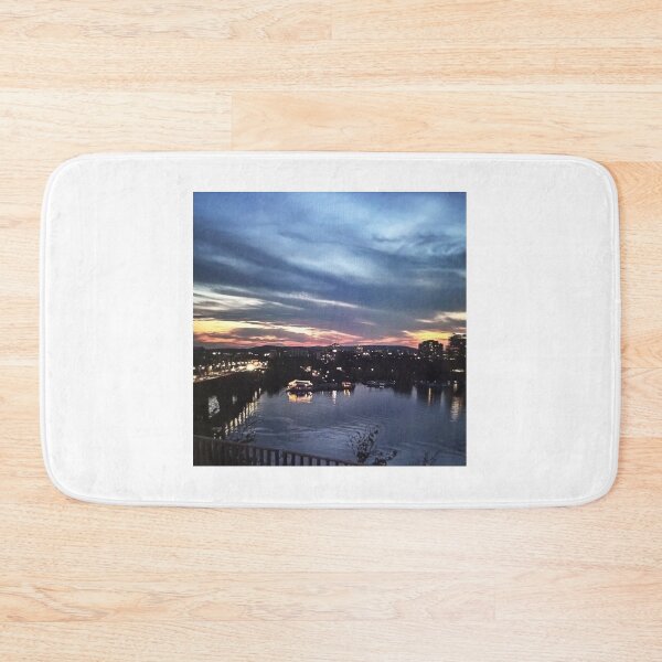 Item preview, Sunset Over City Skyline designed and sold by Kristentinato.