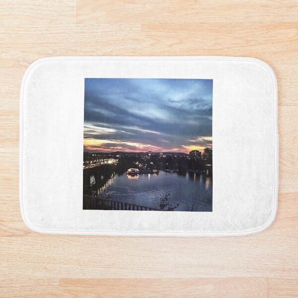 Item preview, Sunset Over City Skyline designed and sold by Kristentinato.