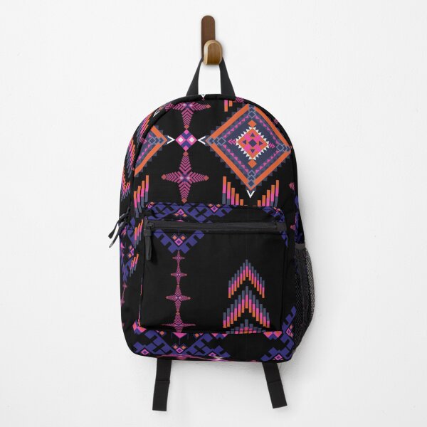 Item preview, Neon Pink and Purple Aztec Tribal Geometric Pattern designed and sold by Aumpuk.