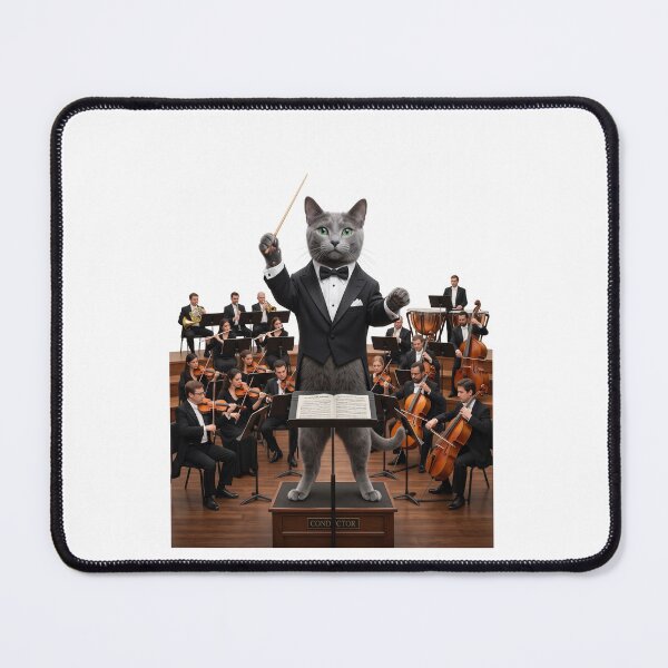 Item preview, Russian Blue Symphony Conductor designed and sold by PictoVibe.