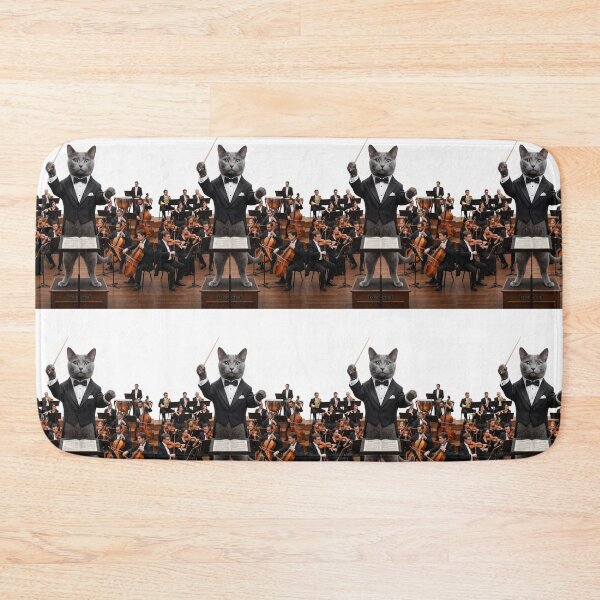Item preview, Russian Blue Symphony Conductor designed and sold by PictoVibe.