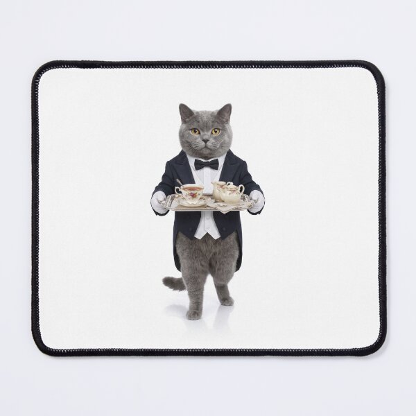Item preview, British Shorthair Butler designed and sold by PictoVibe.